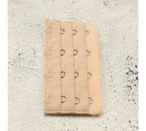 Op en Top Beha Verlenger 4 Haaks Naturel (per stuk) Op en Top Beha Verlenger 4 Haaks Naturel (per stuk)