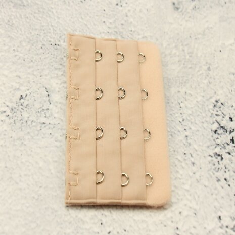 Op en Top BH Verlengstuk / Verlenger 4 Haaks Naturel (per stuk) Op en Top BH Verlengstuk / Verlenger 4 Haaks Naturel (per stuk)