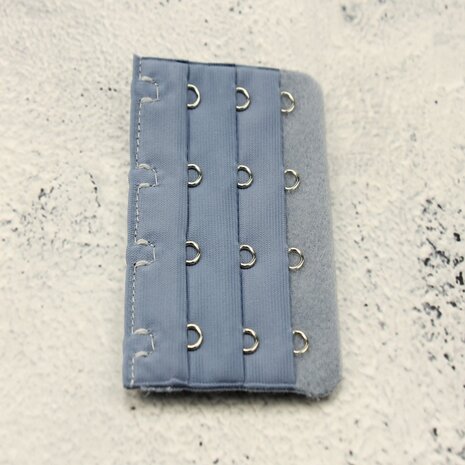 Op en Top BH Verlengstuk / Verlenger 4 Haaks BlauwGrijs (per stuk) Op en Top BH Verlengstuk / Verlenger 4 Haaks BlauwGrijs (per stuk)