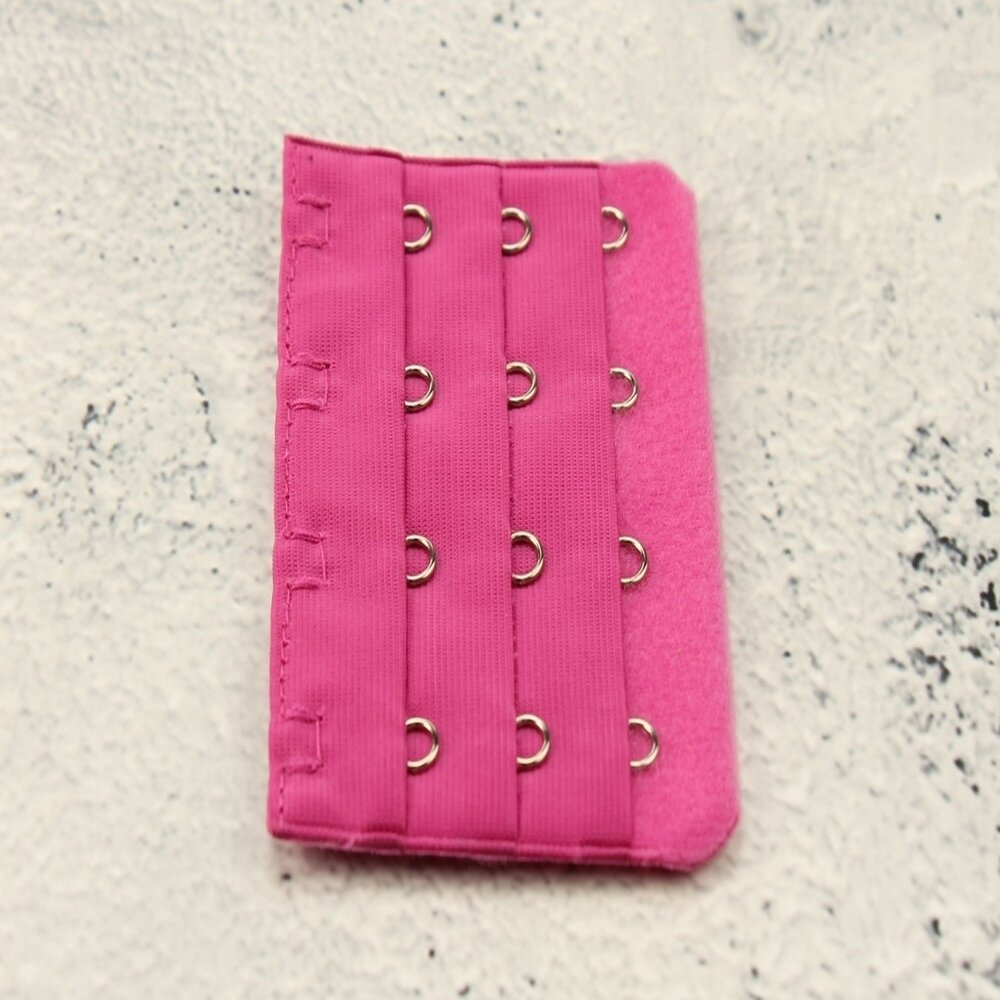 Op en Top BH Verlengstuk / Verlenger 4 Haaks Donker Roze (per stuk) Op en Top BH Verlengstuk / Verlenger 4 Haaks Donker Roze (per stuk)