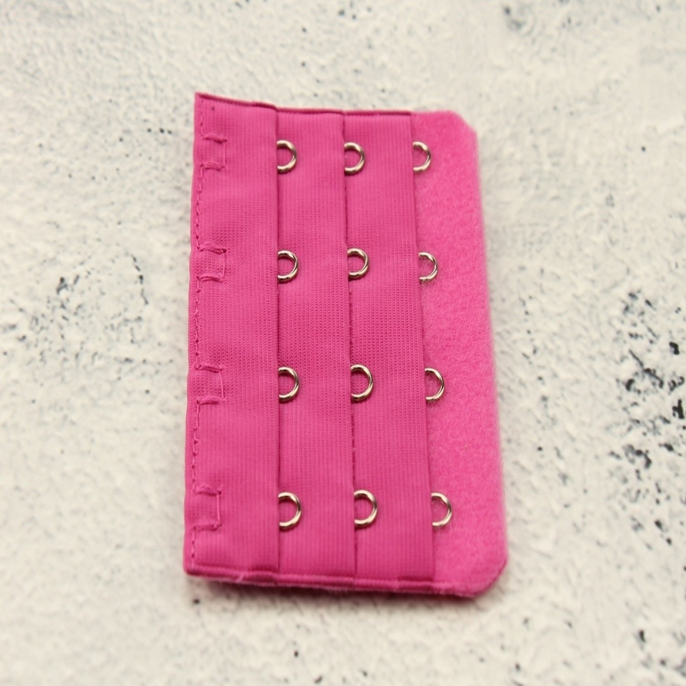 Op en Top BH Verlengstuk / Verlenger 4 Haaks Donker Roze (per stuk) afbeelding