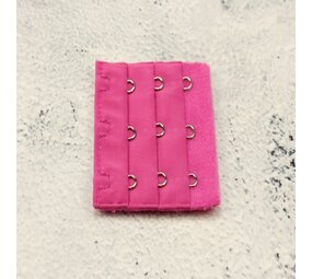 Op en Top Beha Verlenger 3 Haaks Mat Donker Roze (per stuk)