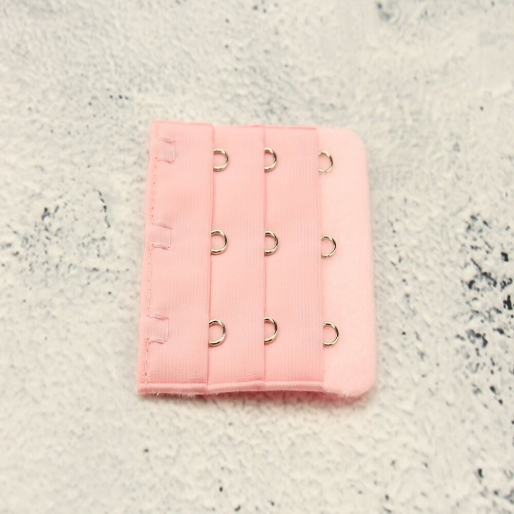 Op en Top BH Verlengstuk / Verlenger 3 Haaks Roze (per stuk) Op en Top BH Verlengstuk / Verlenger 3 Haaks Roze (per stuk)