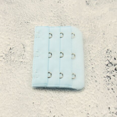 Op en Top BH Verlengstuk / Verlenger 3 Haaks Wolk Blauw (per stuk) Op en Top BH Verlengstuk / Verlenger 3 Haaks Wolk Blauw (per stuk)