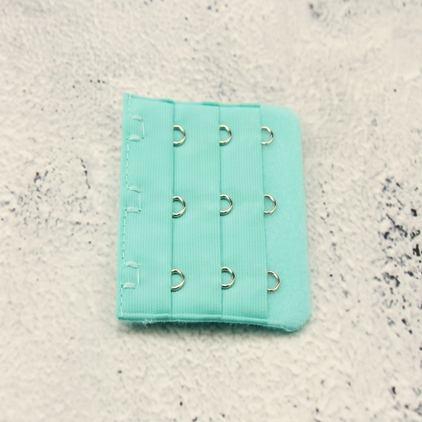 Op en Top BH Verlengstuk / Verlenger 3 Haaks Donker Baby Blauw (per stuk) afbeelding