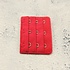 Beha Verlenger 3 Haaks Mat Rood (per stuk) Beha Verlenger 3 Haaks Mat Rood (per stuk)