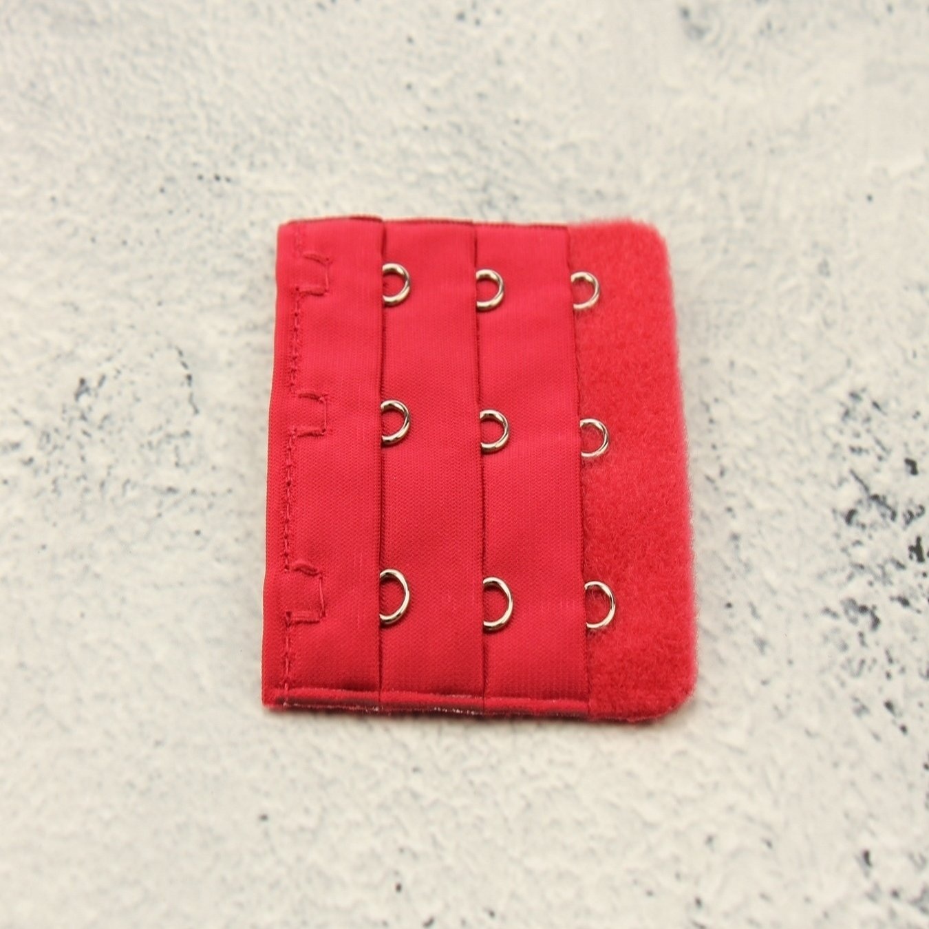 Op en Top BH Verlengstuk / Verlenger 3 Haaks Mat Rood (per stuk) afbeelding