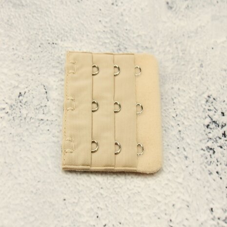 Op en Top BH Verlengstuk / Verlenger 3 Haaks Light Naturel (per stuk) Op en Top BH Verlengstuk / Verlenger 3 Haaks Light Naturel (per stuk)