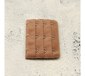 Op en Top Beha Verlenger 3 Haaks Bruin (per stuk) Op en Top Beha Verlenger 3 Haaks Bruin (per stuk)