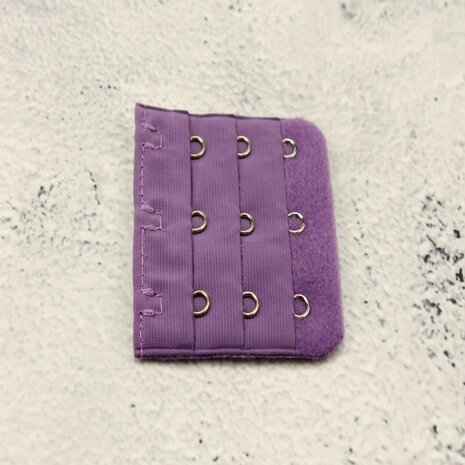 Op en Top BH Verlengstuk / Verlenger 3 Haaks Paars (per stuk) Op en Top BH Verlengstuk / Verlenger 3 Haaks Paars (per stuk)