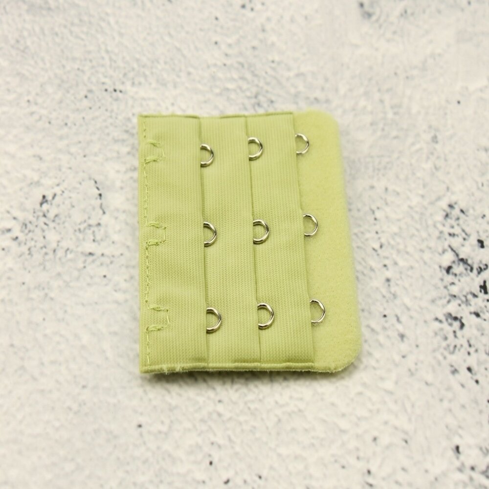 Op en Top BH Verlengstuk / Verlenger 3 Haaks MosGroen (per stuk)