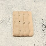 Op en Top Beha Verlenger 3 Haaks Naturel (per stuk) Op en Top Beha Verlenger 3 Haaks Naturel (per stuk)