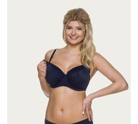 Lupoline Voedingsbh Blue Dots (1381) met beugel en licht voorgevormd