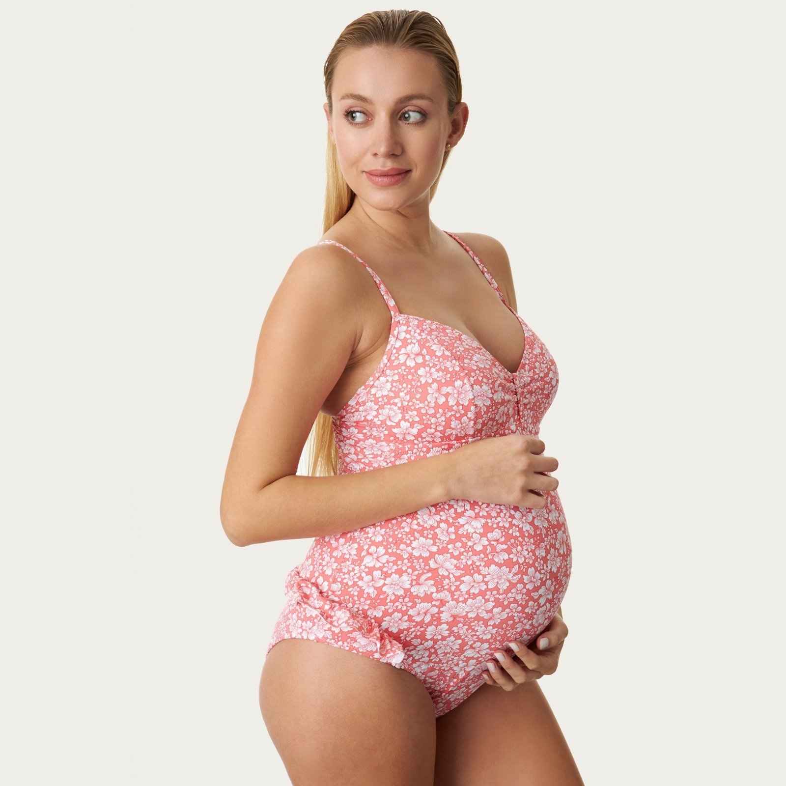 Pez D'or ZwangerschapsBadpak / PositieBadpak Hibiscus afbeelding