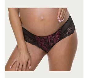 Lupoline Slip Black Pink