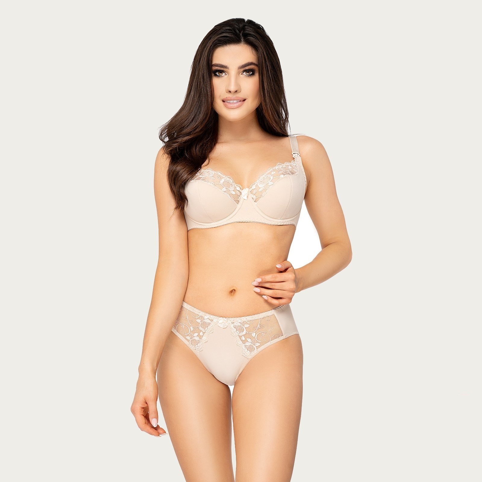 BB Positiebh Borstvoedingsbh Mama Claudia Beige afbeelding