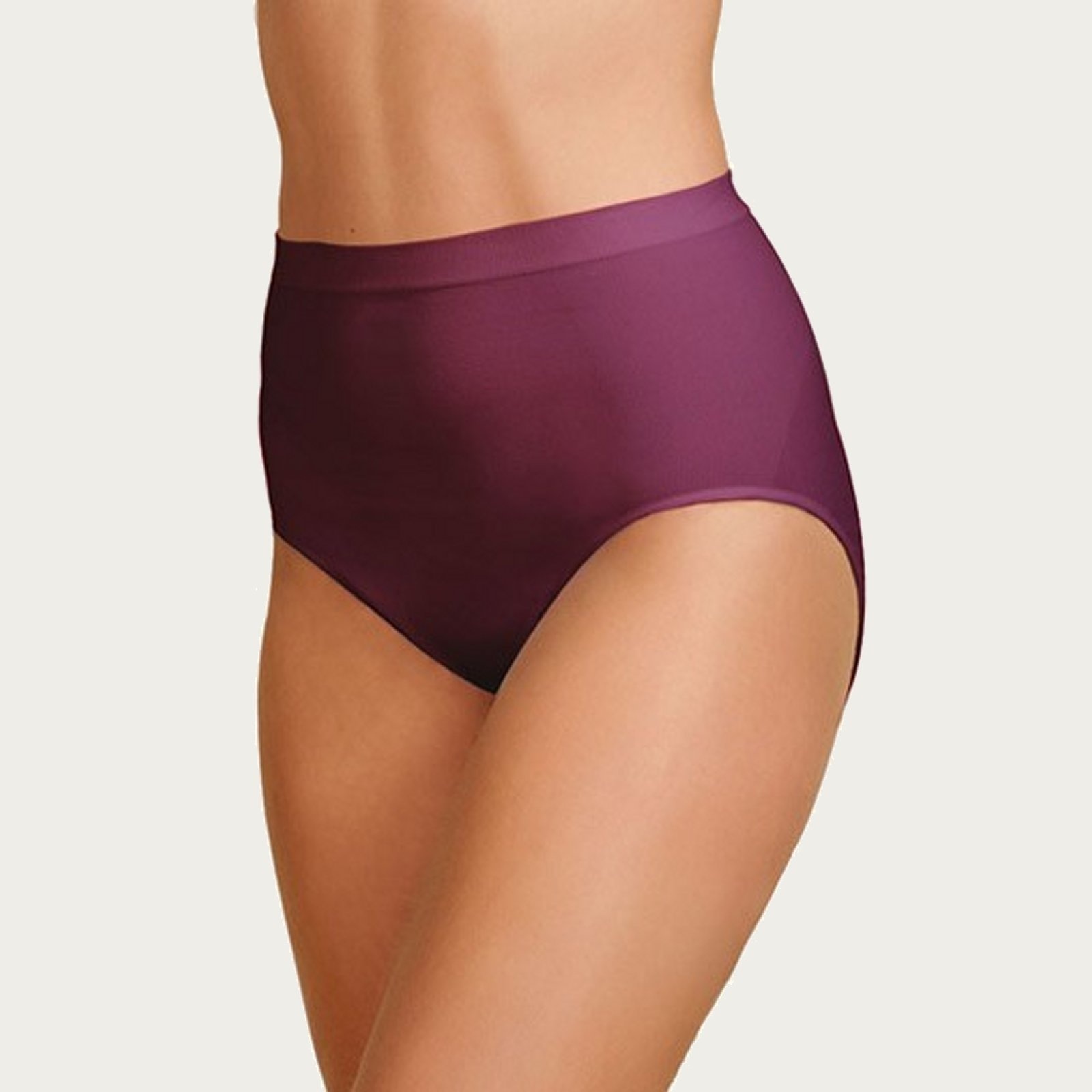 Zwangerschapsshort Positieshort Naadloos Paars met shapewear effect afbeelding