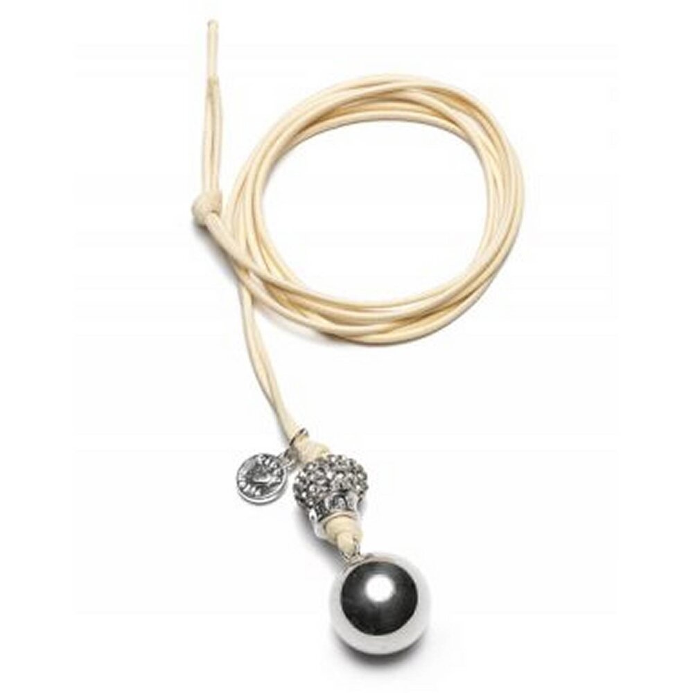 Proud MaMa Zwangerschapsketting Babybel Ketting Bling creme Proud MaMa Zwangerschapsketting Babybel Ketting Bling creme