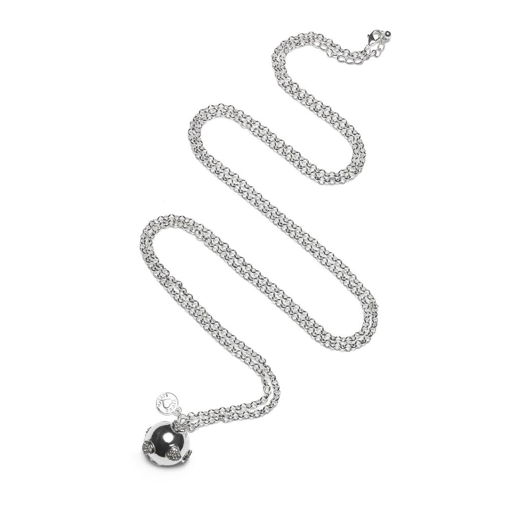 Proud MaMa Zwangerschapsketting Babybel Ketting Jasseron silver-plated hearts Proud MaMa Zwangerschapsketting Babybel Ketting Jasseron silver-plated hearts