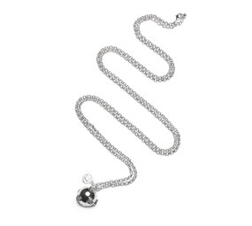 Proud MaMa Ballchain Babybel Ketting Jasseron silver-plated hearts Proud MaMa Ballchain Babybel Ketting Jasseron silver-plated hearts