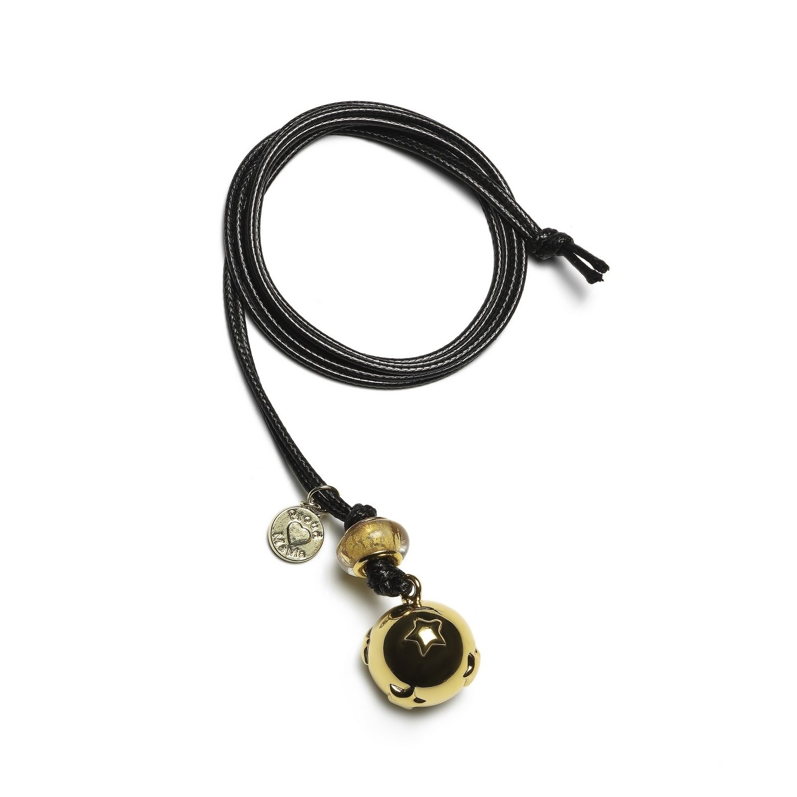 Proud MaMa Zwangerschapsketting Babybel Ketting Basic GOLD [stars] afbeelding