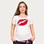 Zwangerschapsshirt Big Kiss Wit
