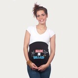 Op en Top Zwanger Zwangerschaps Buikband Made in Holland Zwart Op en Top Zwanger Zwangerschaps Buikband Made in Holland Zwart