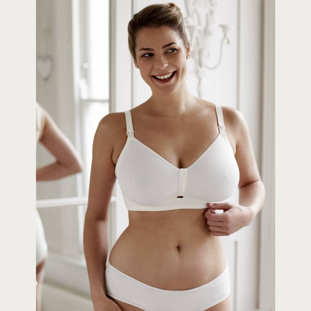 Amoralia Borstvoedingsbh / Positiebh Second Skin Ivory afbeelding