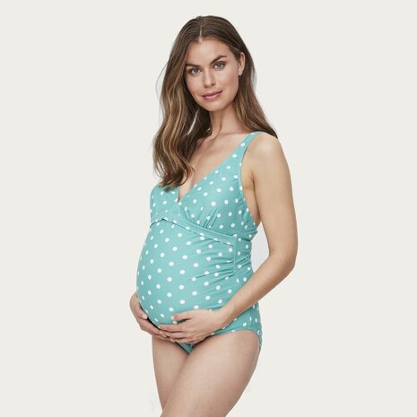 Mamalicious ZwangerschapsBadpak / PositieBadpak Nancy groen Mamalicious ZwangerschapsBadpak / PositieBadpak Nancy groen