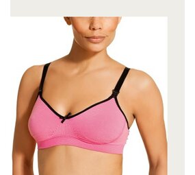 Boob Voedingsbh Fast Foodstripe Pink