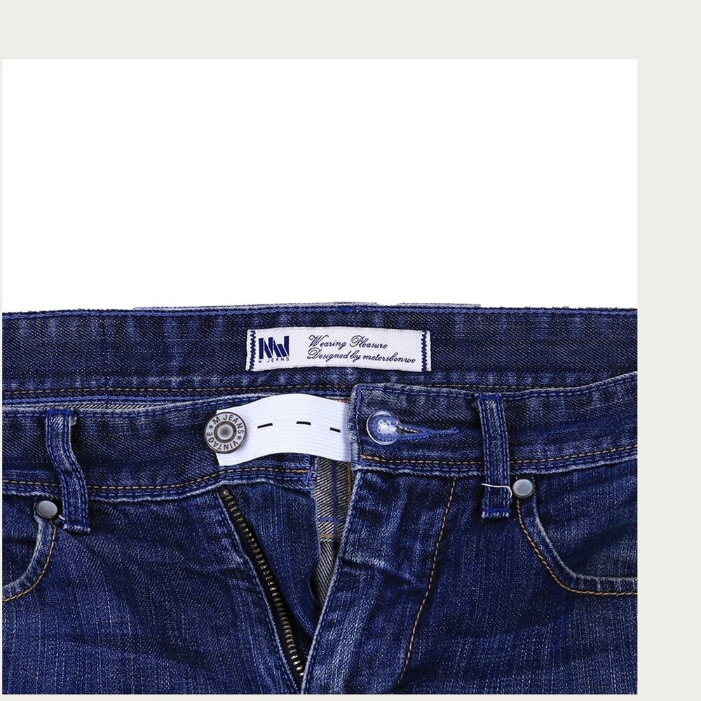 Op en Top Broek Verlengstuk / Verlenger Wit