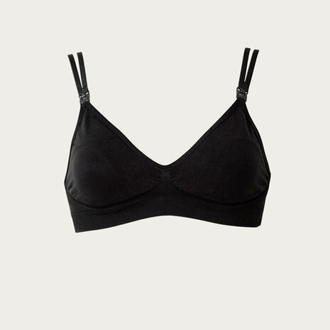 Boob Zwangerschapsbh / Voedingsbh Double strap Black Boob Zwangerschapsbh / Voedingsbh Double strap Black