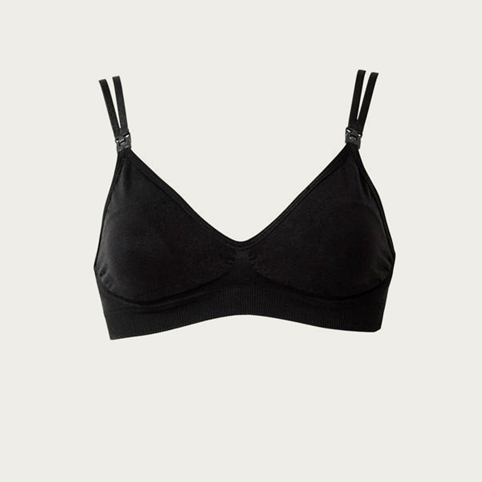 BB Voedingsbh / Zwangerschapsbh Double Strap Black afbeelding