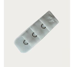 Op en Top Beha Verlenger 1 Haaks Wit (per stuk) Op en Top Beha Verlenger 1 Haaks Wit (per stuk)