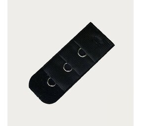 Op en Top Beha Verlenger 1 Haaks Zwart (per stuk) Op en Top Beha Verlenger 1 Haaks Zwart (per stuk)