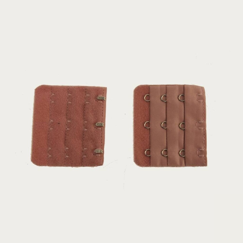 Op en Top Beha Verlengstuk / Verlenger 3 Haaks Bruin (per stuk)