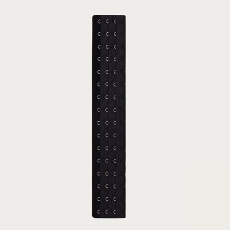 Op en Top Beha / Corset Verlengstuk / Verlenger 16 Haaks Zwart (per stuk) Op en Top Beha / Corset Verlengstuk / Verlenger 16 Haaks Zwart (per stuk)