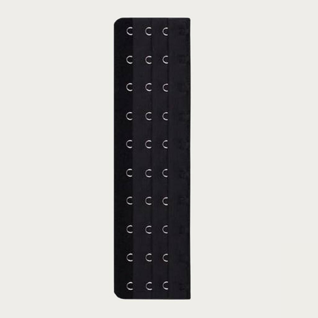 Op en Top Zwanger bh / Corset Verlenger 10 Haaks Zwart (per stuk) afbeelding