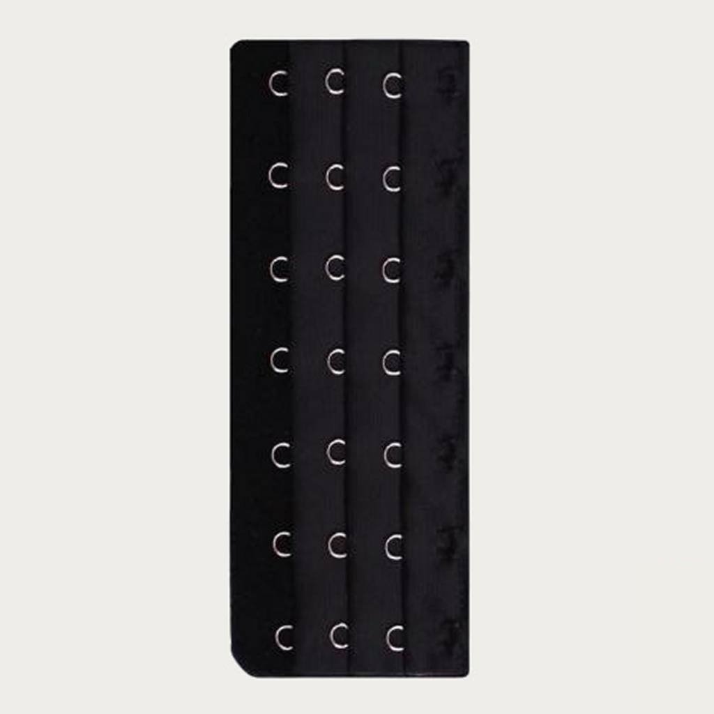 Op en Top Zwanger bh / Corset Verlenger 7 Haaks Zwart (per stuk) afbeelding