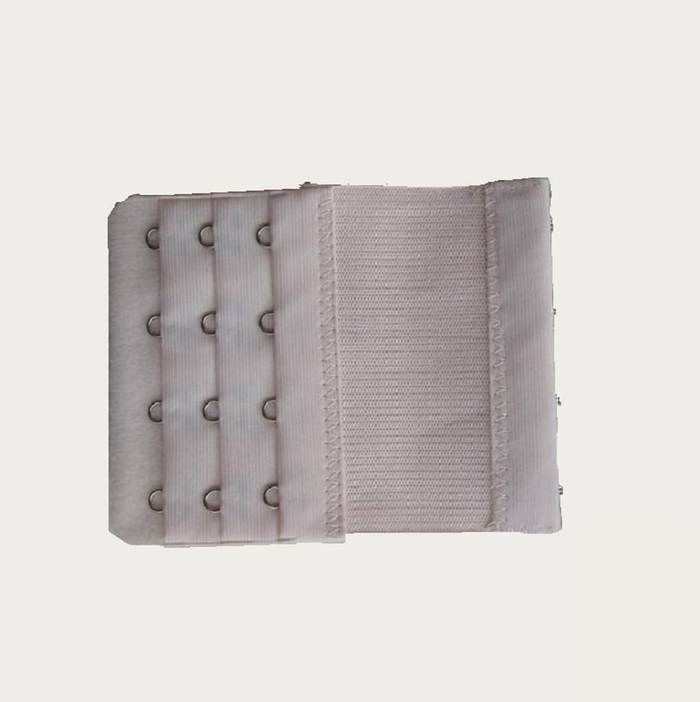 Op en Top Zwanger bh Verlenger 4 Haaks met Elastiek Huidkleur afbeelding