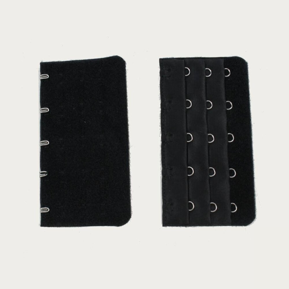 Op en Top Beha / Corset Verlengstuk / Verlenger 5 Haaks Zwart (per stuk) Op en Top Beha / Corset Verlengstuk / Verlenger 5 Haaks Zwart (per stuk)