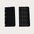 Beha / Corset Verlenger 5 Haaks Zwart (per stuk) Beha / Corset Verlenger 5 Haaks Zwart (per stuk)