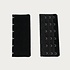 Beha / Corset Verlenger 6 Haaks Zwart (per stuk) Beha / Corset Verlenger 6 Haaks Zwart (per stuk)