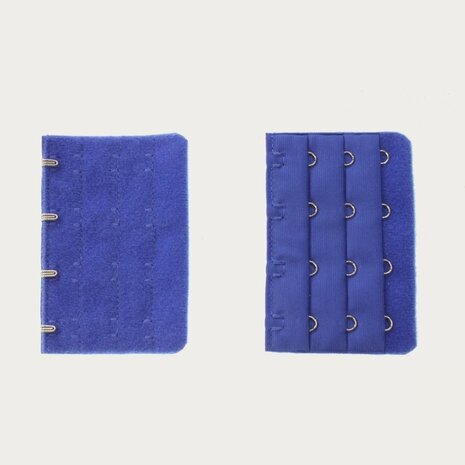 Op en Top Beha Verlengstuk / Verlenger 4 Haaks Helder Blauw (per stuk) Op en Top Beha Verlengstuk / Verlenger 4 Haaks Helder Blauw (per stuk)