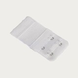 Op en Top Beha Verlenger 2 Haakjes met Elastiek Wit (per stuk) Op en Top Beha Verlenger 2 Haakjes met Elastiek Wit (per stuk)