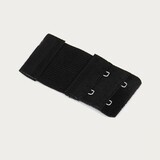 Op en Top Beha Verlenger 2 Haakjes met Elastiek Zwart (per stuk) Op en Top Beha Verlenger 2 Haakjes met Elastiek Zwart (per stuk)