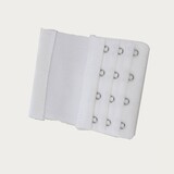 Op en Top Beha Verlenger 4 Haaks met Elastiek Wit (per stuk) Op en Top Beha Verlenger 4 Haaks met Elastiek Wit (per stuk)