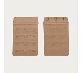 Op en Top Beha Verlengstuk 3 Haaks Beige (2 Pack) Op en Top Beha Verlengstuk 3 Haaks Beige (2 Pack)