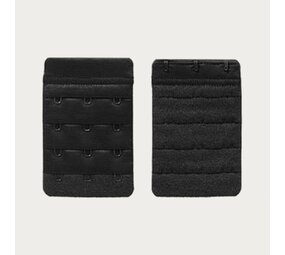 Op en Top Beha Verlengstuk 3 Haaks Zwart (2 Pack) Op en Top Beha Verlengstuk 3 Haaks Zwart (2 Pack)