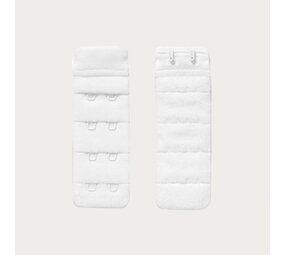 Op en Top Beha Verlengstuk 2 Haaks Wit (2 Pack) Op en Top Beha Verlengstuk 2 Haaks Wit (2 Pack)